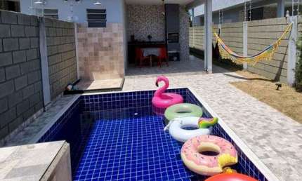 Casa com 2 quartos para alugar no Balneário Tupy, Itanhaém 