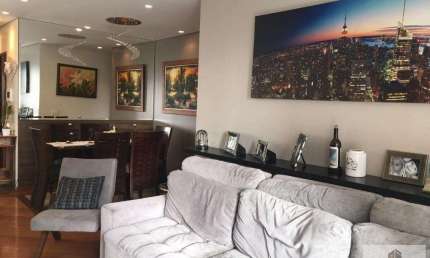 Apartamento para Venda em Santo André, Campestre, 3 dormitórios, 1 suíte, 2 banheiros, 2 vagas
