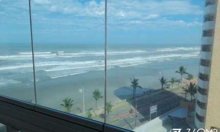 Apartamento para Venda em Mongaguá, Vila Atlântica, 2 dormitórios, 1 suíte, 2 banheiros, 1 vaga