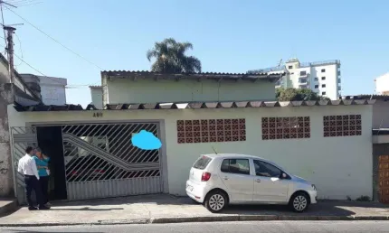 Casa para Venda em Santo André, Vila Guiomar, 3 dormitórios, 2 banheiros, 5 vagas