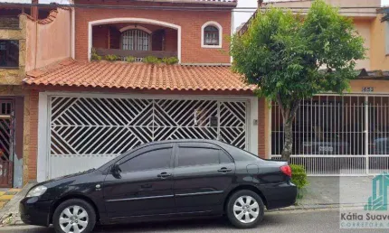 Sobrado para Venda em Santo André, Parque Marajoara, 4 dormitórios, 1 suíte, 3 banheiros, 2 vagas