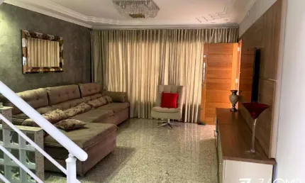 Sobrado para Venda em Santo André, Jardim Oriental, 3 dormitórios, 4 banheiros, 6 vagas
