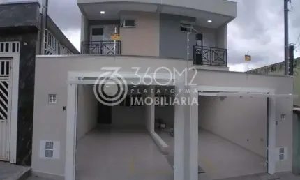 Sobrado para Venda em Santo André, Parque Oratório, 3 dormitórios, 1 suíte, 3 banheiros, 2 vagas
