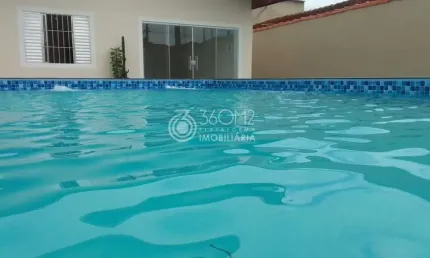 Casa para Venda em Itanhaém, Jardim Suarão, 2 dormitórios, 2 banheiros, 6 vagas