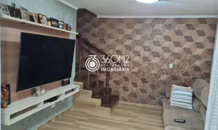 Sobrado para Venda em Santo André, Vila Marina, 3 dormitórios, 3 suítes, 5 banheiros, 2 vagas