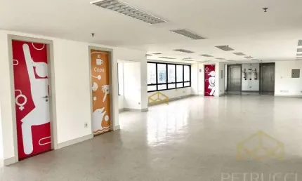 Sala para alugar, 226 m² por R$ 16.395,00 - Cambuí - Campinas/SP