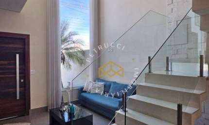 Casa com 3 dormitórios à venda, 150 m² por R$ 1.180.000,00 - Condomínio Park Real - Indaiatuba/SP