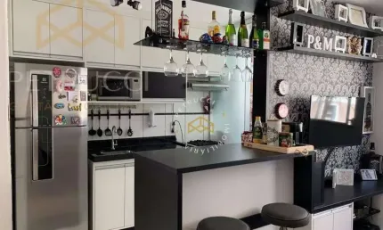 Apartamento com 2 dormitórios à venda, 47 m² por r$ 220.000,00 - residencial águas de lindóia - campinas/sp