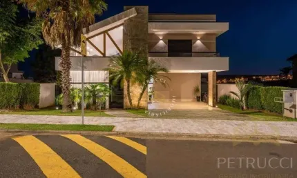 Casa com 4 dormitórios à venda, 472 m² por r$ 4.900.000,00 - alphaville dom pedro - campinas/sp