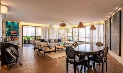 Apartamento com 4 dormitórios à venda, 468 m² por r$ 8.000.000,00 - cambuí - campinas/sp