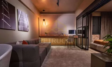 Apartamento com 1 dormitório à venda, 52 m² por r$ 600.000,00 - cambuí - campinas/sp
