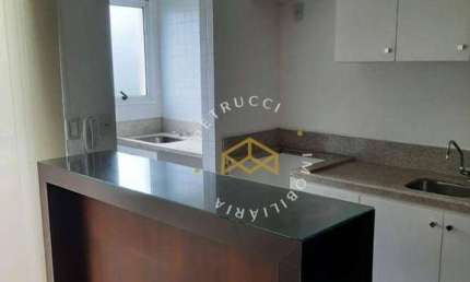 Apartamento com 1 dormitório para alugar, 62 m² por R$ 3.535,16/mês - Condomínio Edifício Lisieux - Campinas/SP