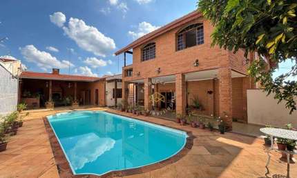 Casa com 4 dormitórios para alugar, 226 m² por R$ 7.520,00/mês - Jardim Morumbi - Campinas/SP