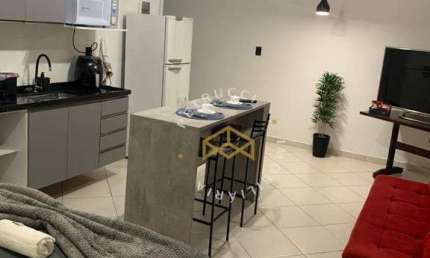 Studio com 1 dormitório para alugar, 30 m² por R$ 3.300,02/mês - Cambuí - Campinas/SP