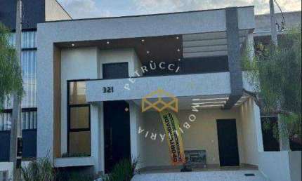 Casa com 3 dormitórios à venda, 149 m² por R$ 1.300.000,00 - Residencial Terras da Estância - Ala do Bosque - Paulínia/SP