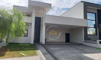 Casa com 3 dormitórios à venda, 191 m² por R$ 1.840.000,00 - Condomínio Santorini Residencial Club - Paulínia/SP