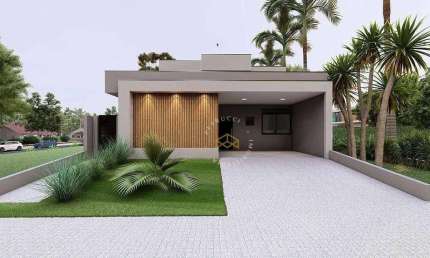 Casa com 3 dormitórios à venda, 181 m² por R$ 1.840.000,00 - Parque Brasil 500 - Paulínia/SP
