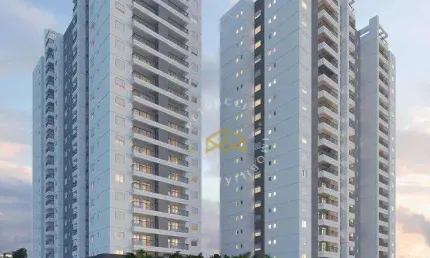 Apartamento com 3 dormitórios à venda, 97 m² por R$ 650.000,00 - Parque Aeroporto - Campinas/SP