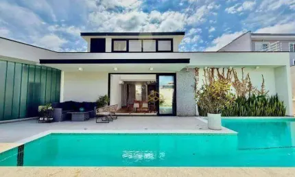 Casa com 3 dormitórios para alugar, 254 m² por R$ 19.361,00/mês - Condomínio Reserva das Palmeiras - Valinhos/SP