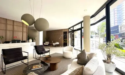 Apartamento com 1 dormitório para alugar, 51 m² - cambuí - campinas/sp