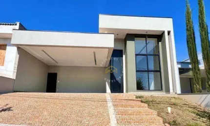 Casa com 3 dormitórios à venda, 183 m² - condomínio residencial porto do sol - valinhos/sp