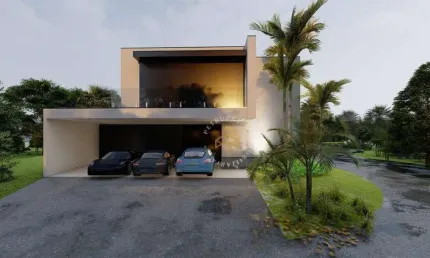 Casa com 4 dormitórios à venda, 412 m² por r$ 4.400.000,00 - loteamento residencial arborais - campinas/sp