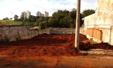 Terreno à venda na Rua Benedito Da Silva, Lote Est? Sendo Aterrado, 1055, Jardim São Carlos, São Carlos