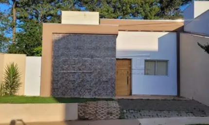 Casa em condomínio fechado com 3 quartos à venda na Avenida Francisco Falvo, 911, Água Vermelha, São Carlos
