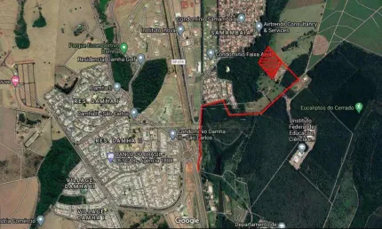 Terreno comercial para alugar na Estrada Velha Da Fazenda Engenho Velho, Km 05, s/n, Residencial Samambaia, São Carlos