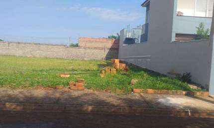 Terreno em condomínio fechado à venda na Rua Luiz Alécio Sobrinho, Lote 10, Quadra 06, Jardim Maria Luiza II, Araraquara