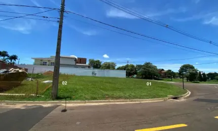 Terreno em condomínio fechado à venda na Avenida Professora Maria de Cresci Leopoldino, 555, Condomínio Residencial Montreal, São Carlos