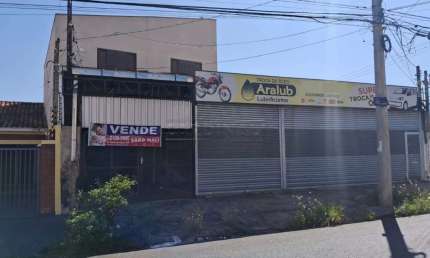 Barracão / Galpão / Depósito à venda na Avenida Alberto Santos Dumont, Nº 459(res) E N° 461 (Com.) Casa/comércio, Nº 457, Jardim Mangiacapra, Araraquara