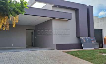 Casa em condomínio fechado com 3 quartos à venda na Rua Professora Vera Apparecida Barreto Bezerra, Quadra G, Lote 133, 133, Jardim Serra Azul, Araraquara