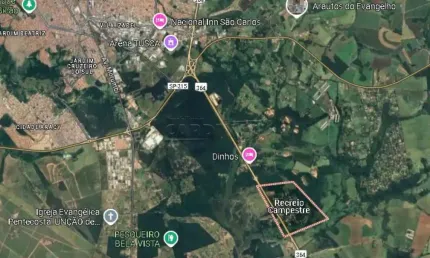 Fazenda à venda na Rua Durval De Oliveira, Quase Em Frente Ao Posto Castelo, 137, Loteamento Recreio Campestre, São Carlos