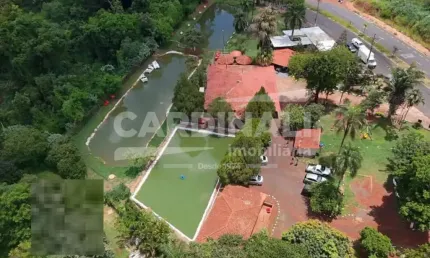 Excelente área com pesqueiro próximo ao shopping Jaraguá.