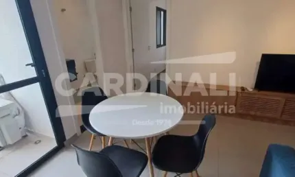 Apartamento mobiliado para locação com 1 dormitório no Edifício Izzy, Campinas.