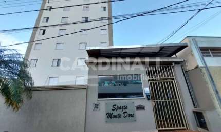 apartamento de dois dormitórios sendo um suíte com área gourmet.
