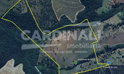 Area rural com localização em são carlos - estancia santa luiza