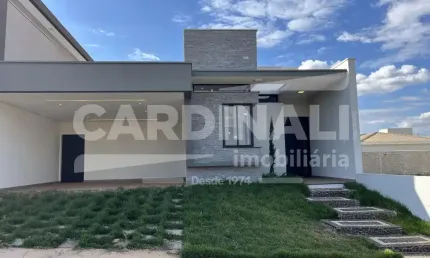 Casa em condomínio fechado com 3 quartos à venda na Avenida Deputado Federal Mário Eugênio, Lote 06, Quadra L, 600, Parque Residencial Damha, Araraquara