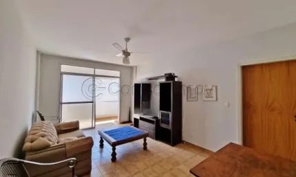 Apartamento mobiliado de 100m² com 03 quartos sendo 01 suíte para locação - Centro