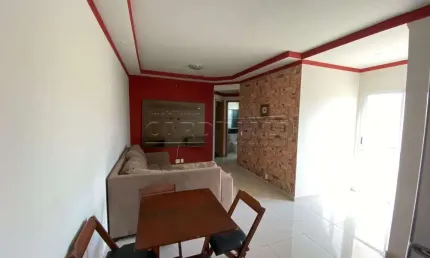 Apartamento com 2 dormitórios no recreio são judas tadeu próximo a escola prof. joão jorge marmorato em são carlos