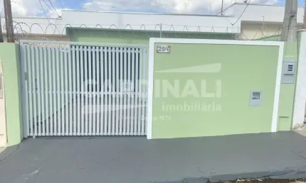 Casa com 2 quartos para alugar na Rua Totó Leite, 284, Jardim Ricetti, São Carlos