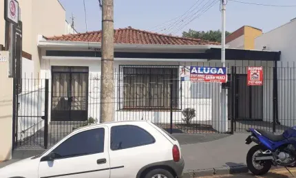 Casa com 2 quartos para alugar na Rua José Bonifácio, 1681, Núcleo Residencial Silvio Vilari, São Carlos