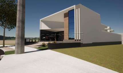 Casa em condomínio fechado com 3 quartos à venda na Avenida Valter Pradella, Lote 19, Quadra L, 441, Parque Atlanta, Araraquara