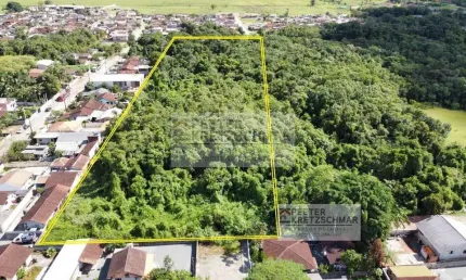 Área residencial/comercial para venda em morro do meio joinville-sc
