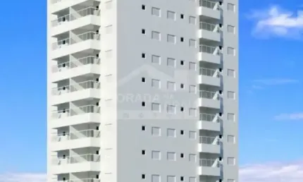 Lindo  Apartamento na Aviação com Vista ao Mar , 02 dormitórios  01 vagas de garagem em Praia Grande