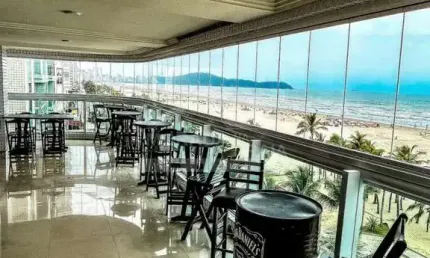 Apartamento com 3 quartos para alugar no Campo da Aviação, Praia Grande 