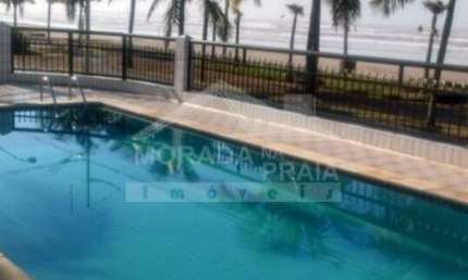 Apartamento FRENTE MAR  no Solemar, 3 Dormitórios, só na Imobiliária em Praia Grande.