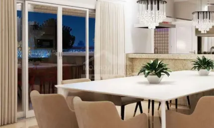 Apartamento ZERO QUILÔMETRO na Aviação, 2 dormitórios, 2 vagas, lazer, confira em Praia Grande.