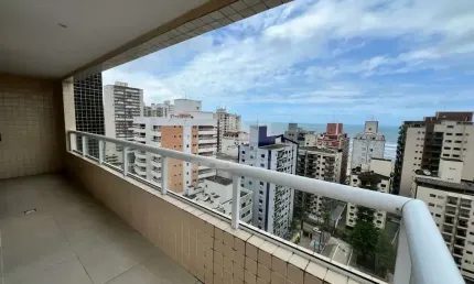 Apartamento na Aviação, 2 Suítes, Terraço Gourmet, 2 Vagas garagem, Só na em Praia Grande.